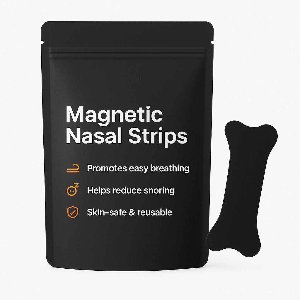 Magnetic Nasal Strips Anti Snoring & Easy Breathing