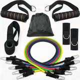 2X Durable Resistance Bands Set (11 Pcs) – Heavy Resistance Bands with Handles